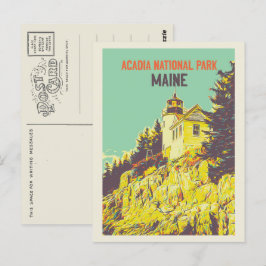 Acadia National Park, Maine, USA Postkarte