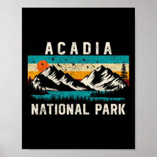 Acadia National Park Maine Wandertrip Natur Outdoo Poster