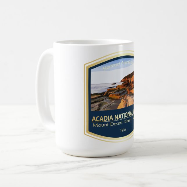 Acadia National Park (PF1) Kaffeetasse (Vorderseite Links)