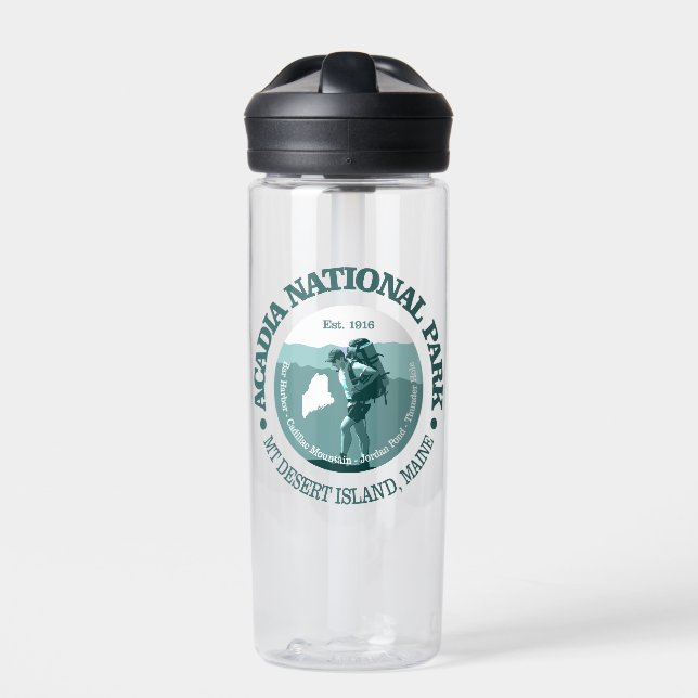 Acadia National Park (T) Trinkflasche (Vorderseite)