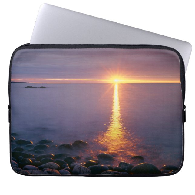 Acadia Nationalpark |Atlantisches Meer - Maine Laptopschutzhülle (Vorderseite)