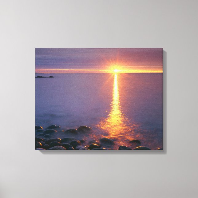Acadia Nationalpark |Atlantisches Meer - Maine Leinwanddruck (Vorderseite)