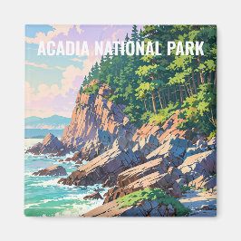 Acadia Nationalpark Magnet