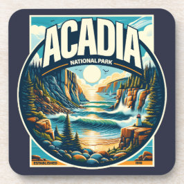 Acadia Nationalpark Maine Getränkeuntersetzer