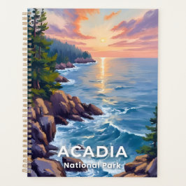 Acadia Nationalpark | Maine Malerei Art Planer