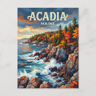 Acadia-Nationalpark Maine Postkarte