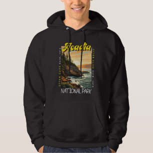 Acadia Nationalpark Otter Cliff erschüttert Hoodie