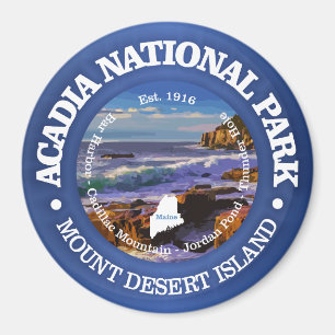 Acadia-Nationalpark (rd) 2 Magnet
