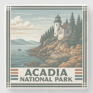 Acadia Nationalpark Steinuntersetzer