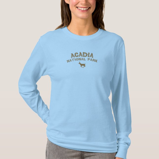 Acadia-Nationalpark T-Shirt (Vorderseite)