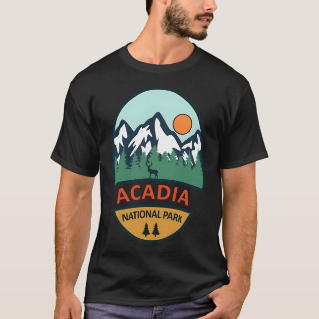 Acadia Nationalpark T-Shirt (Vorderseite)
