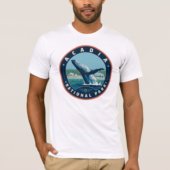 Acadia Nationalpark T-Shirt (Vorderseite)