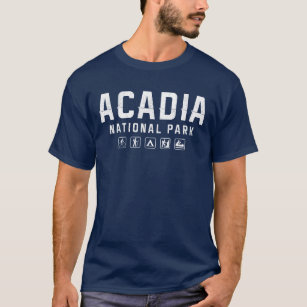 Acadia-Nationalpark-T-Shirt (dunkel) T-Shirt