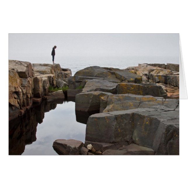 Acadia NP: auf der Spitze der Schoodic Halbinsel (Vorderseite (Horizontal))