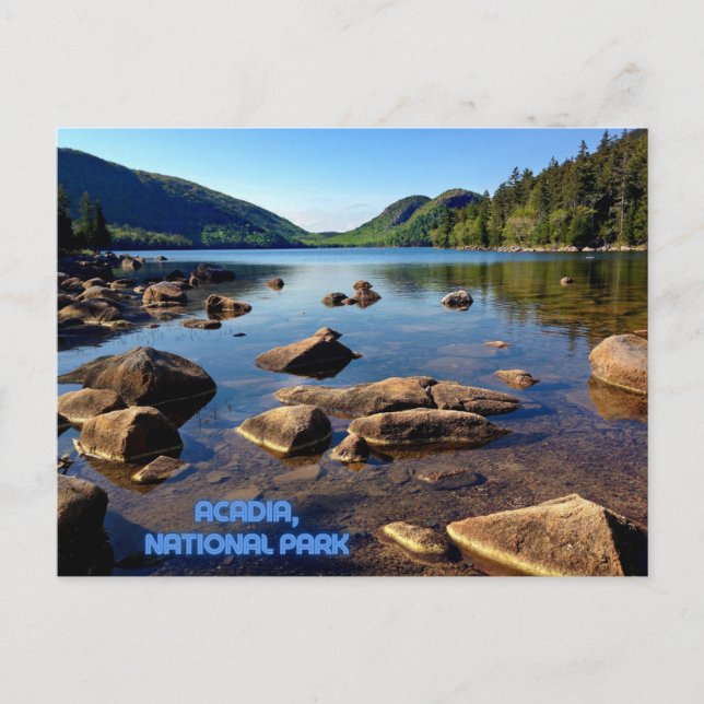 Acadia, Parc national Carte postale Voyage Souveni (Devant)
