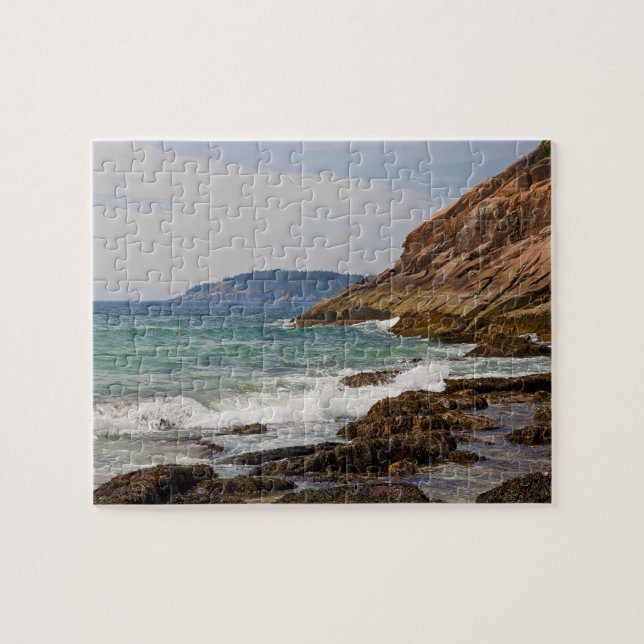 Acadia-Ufer-Puzzlespiel (Horizontal)