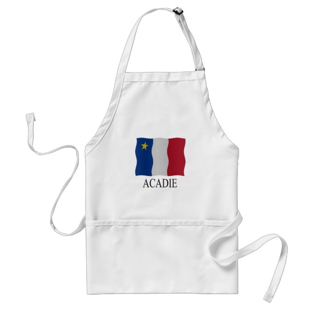 Acadian flag schürze (Vorne)
