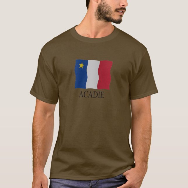 Acadian flag T-Shirt (Vorderseite)