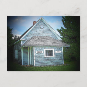 Acadian Schoolhouse Postkarte