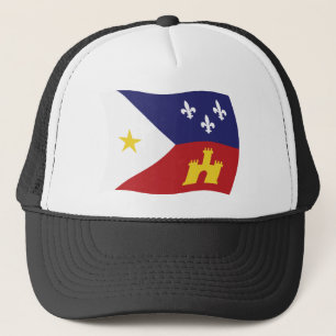 Acadiana-Flaggenhut Truckerkappe