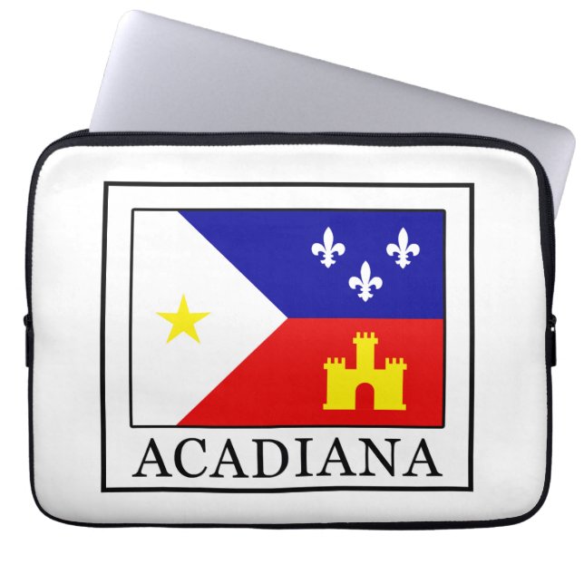 Acadiana Laptopschutzhülle (Vorderseite)