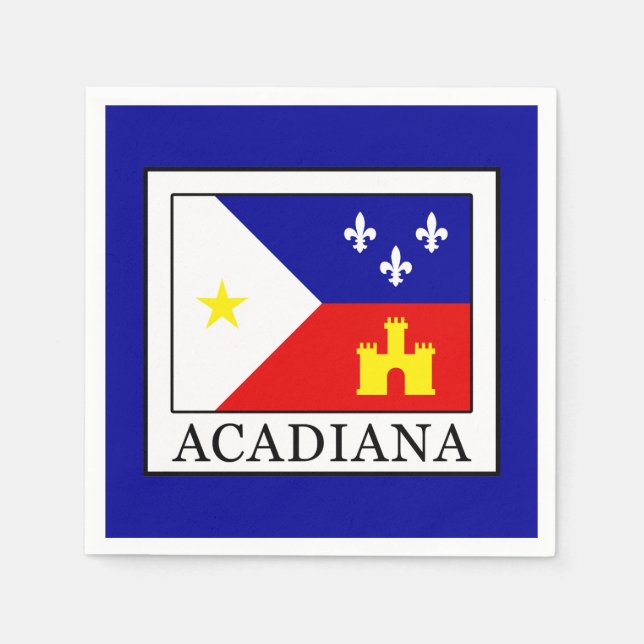 Acadiana Serviette (Vorderseite)
