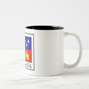 Acadiana Zweifarbige Tasse