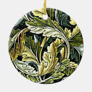 Acanthus, beliebtes Muster von William Morris Keramik Ornament
