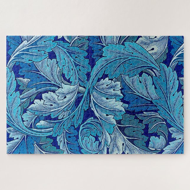 Acanthus Blau (Horizontal)