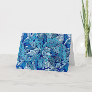 Acanthus Blue, William Morris Karte