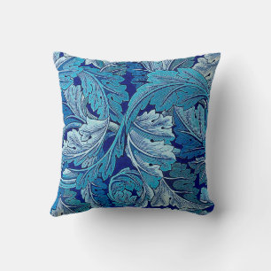 Acanthus Blue, William Morris Kissen