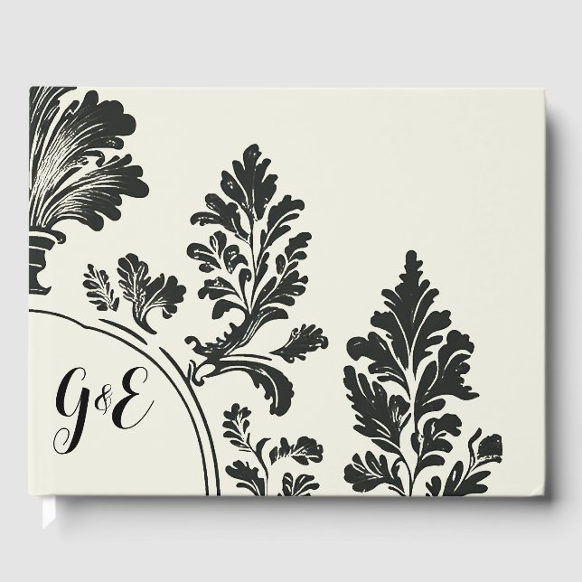 Acanthus Elegance Gästebuch (Vorderseite)
