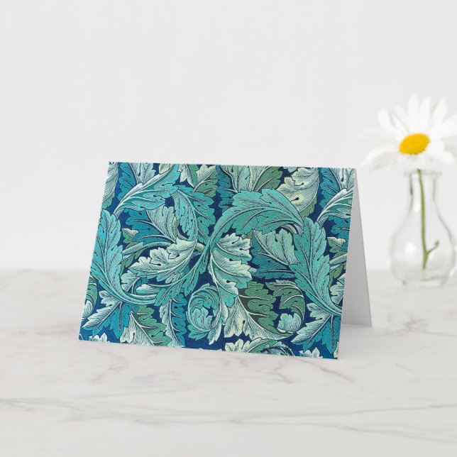 Acanthus Green, William Morris Karte (Kleine Pflanze)
