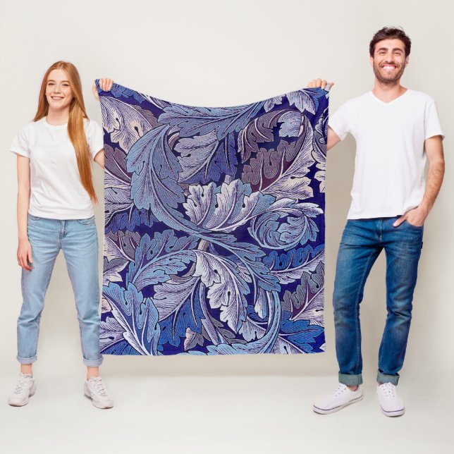 Acanthus Lila, William Morris Fleecedecke (Beispiel)