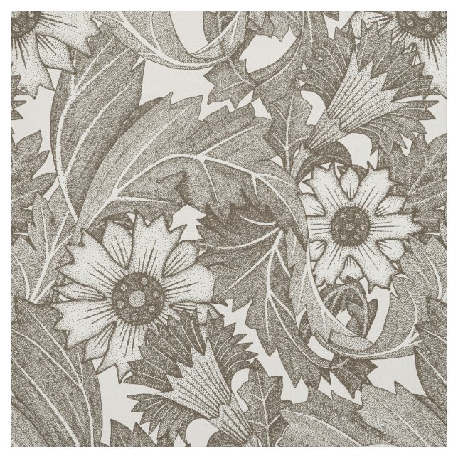 Acanthus Tee stark weiß Stoff (Muster)