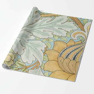 Acanthus: Vintages Blumenwackelpapier Geschenkpapier