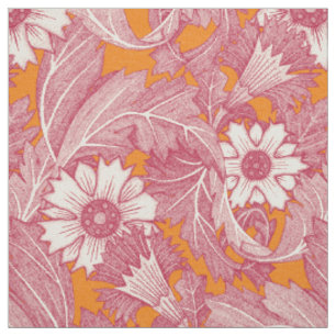 Acanthus viva magenta satsuma stoff