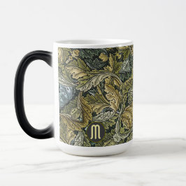 Acanthus von William Morris Monogram Floral Verwandlungstasse