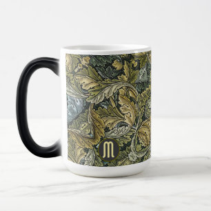 Acanthus von William Morris Monogram Floral Verwandlungstasse