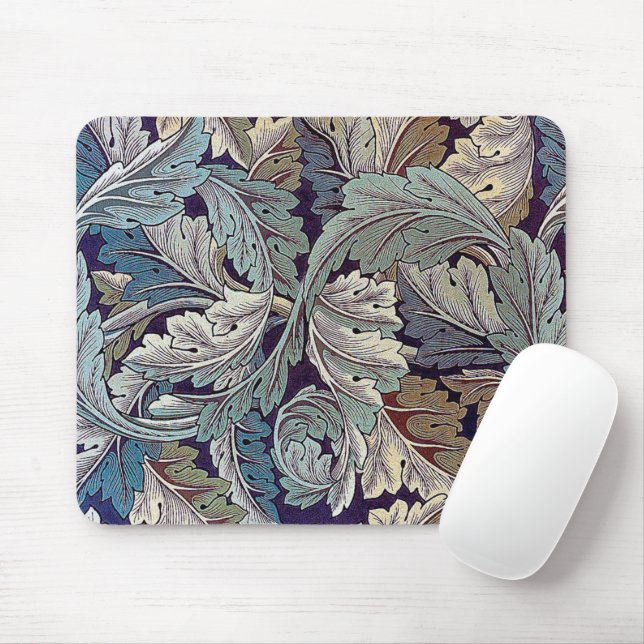 Acanthus, William Morris Mousepad (Mit Mouse)