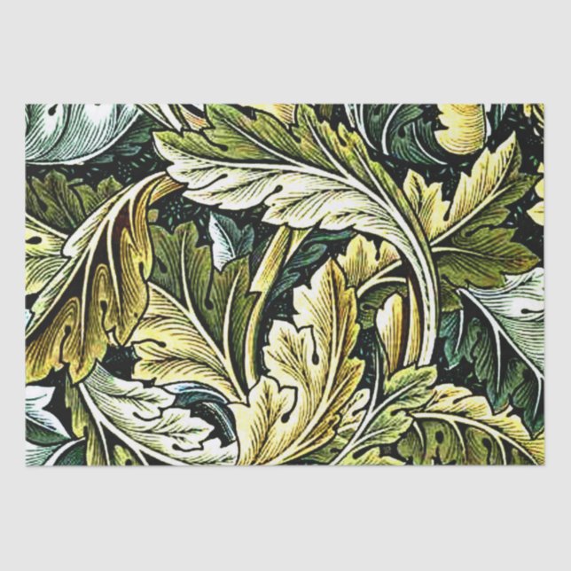 Acanthus, William Morris Seidenpapier (Vorderseite)