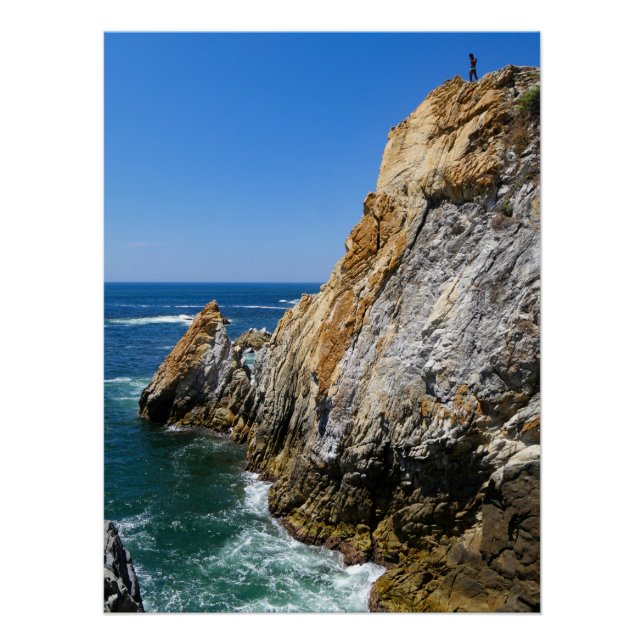 Acapulco Cliff Diver Poster (Vorderseite)