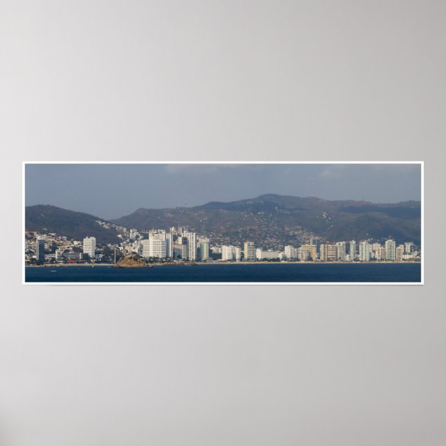 Acapulco panorama 3 poster (Vorne)