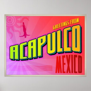 ACAPULCO-Plakat Poster