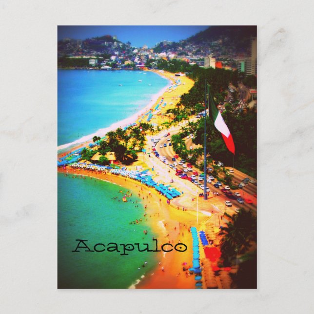 Acapulco Postcard Postkarte (Vorderseite)