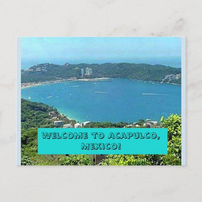 Acapulco Postkarte (Vorderseite)