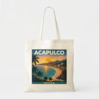 Acapulco-Reiseplakat-Tragetasche Tragetasche