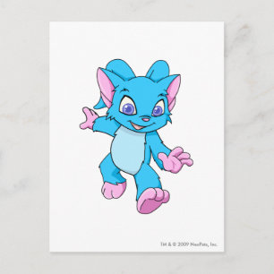 Acara Blue Postkarte