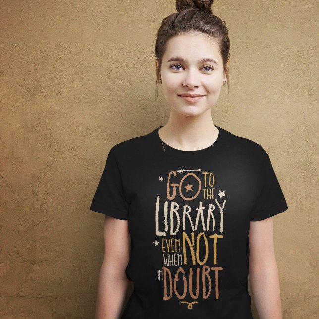 Accéder au T-shirt du devis de bibliothèque (Créateur téléchargé)