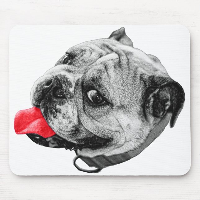 Accent Bulldog Desk Mousepad (Vorne)